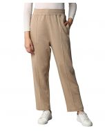 Alan Jones Clothing Women Solid Stretch Staight Pants