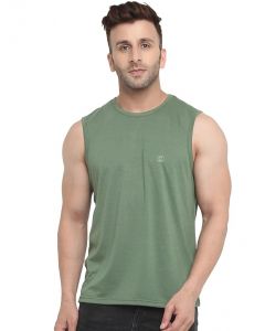 CHKOKKO Men Cotton Gym Tank Tops Sleeveless Sports Vest