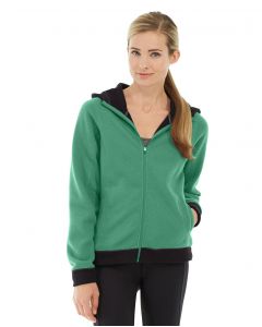 Circe Hooded Ice Fleece-XL-Green